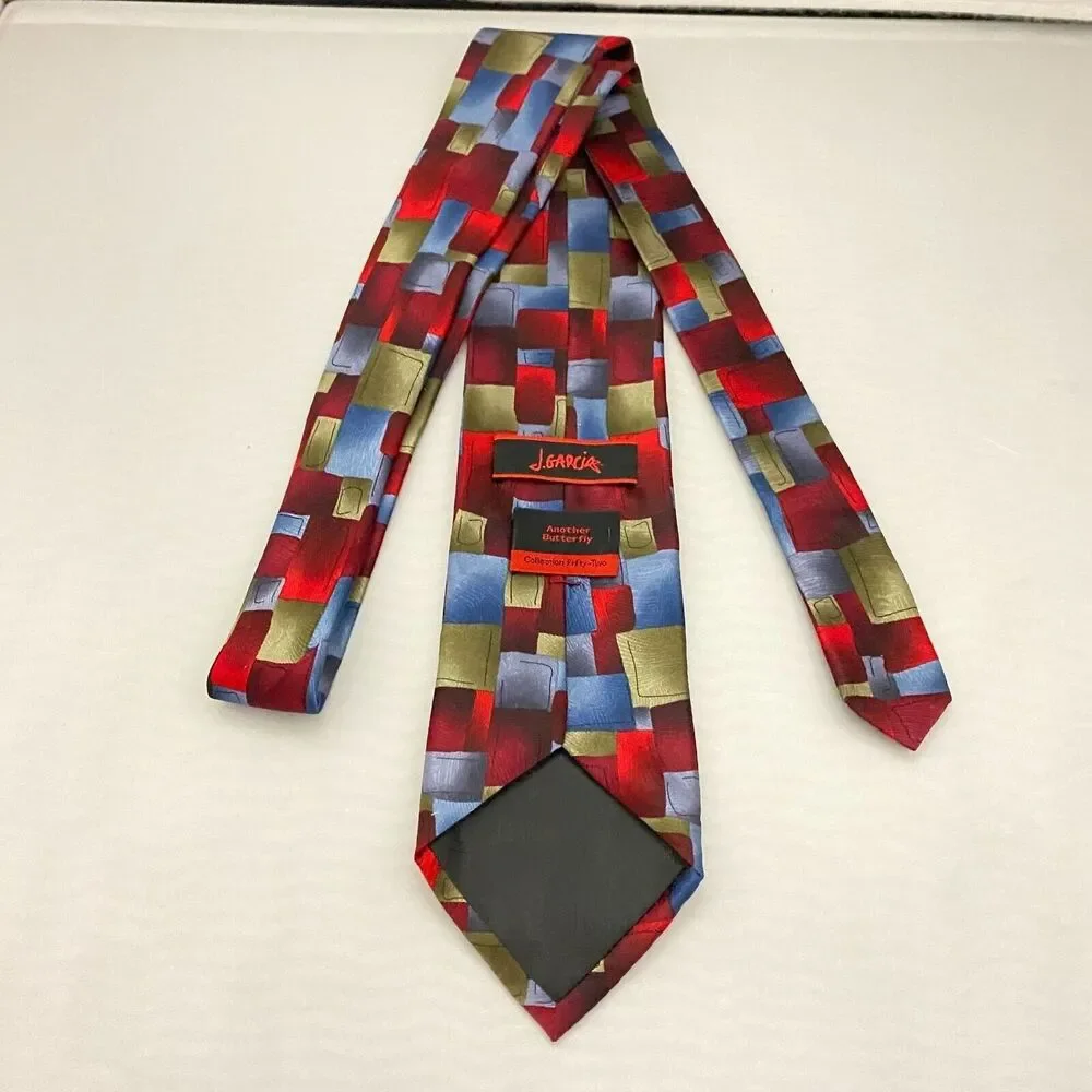 #5572 J. Garcia Another Butterfly Collection Fifty-Two  Abstract Necktie 59X3.5